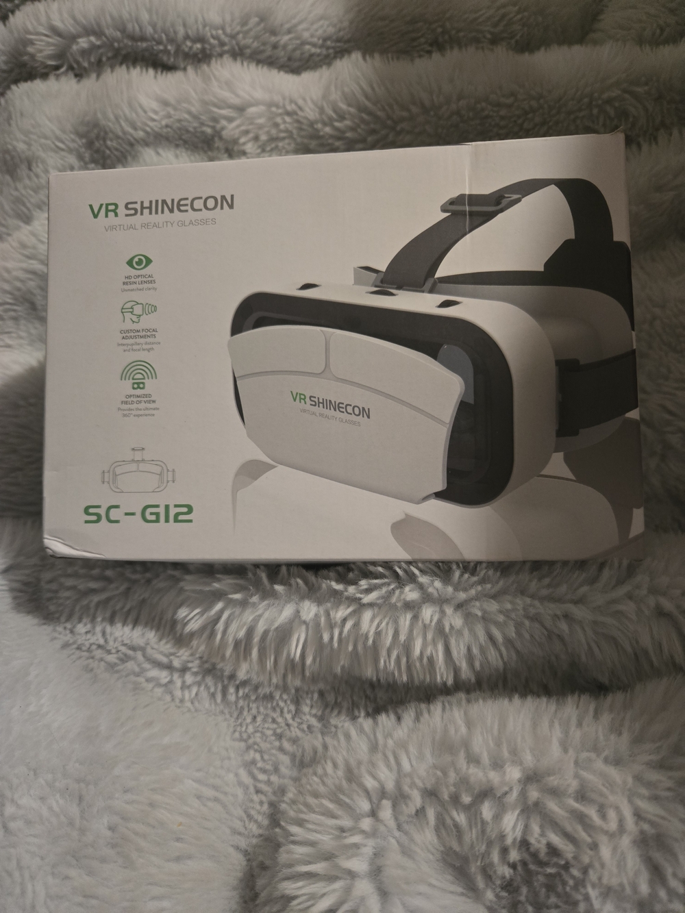 VR Shinecon SC-G12 White VR Headset